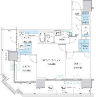 パークシティ柏の葉キャンパス ザ・ゲートタワー ウエスト【4階】の間取り