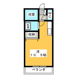 エスポワール小川【3階】の間取り
