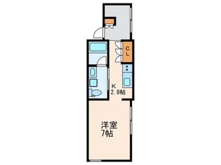 プラティーク大塚【4階】の間取り