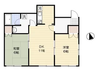 カーサ グリーンリーフ【1階】の間取り