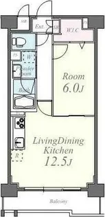 東京都大田区西六郷4【マンション】の間取り