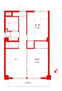 大泉ビル【2階】の間取り