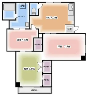 小平ビル【4階】の間取り