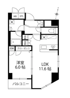 デラ フェリチタ【4階】の間取り