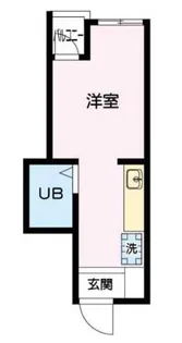 スターシェモア下北沢【2階】の間取り