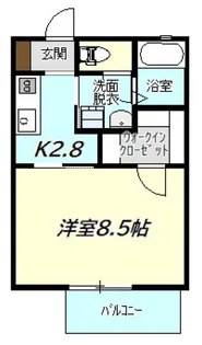クレール大町【2階】の間取り