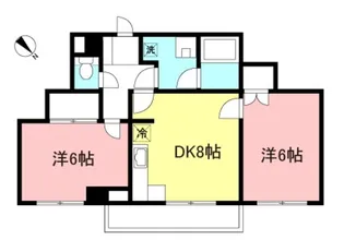 ガーデンハイツ町田【2階】の間取り