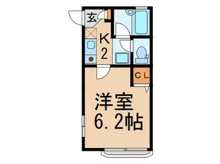 ア-バンサンフラワ-【1階】の間取り