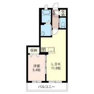 ブリージョ【2階】の間取り