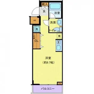 プレール・ドゥーク方南町【2階】の間取り