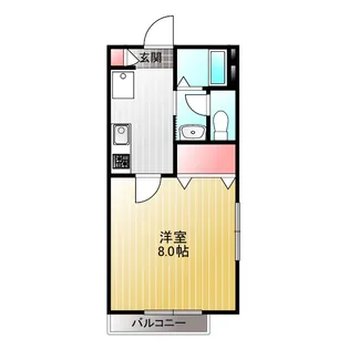 ル・パティオ【1階】の間取り