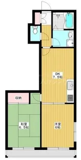 ファミール野本【2階】の間取り