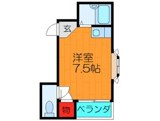 アルコバレーノ【1階】の間取り