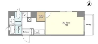 BPRレジデンス国立【3階】の間取り