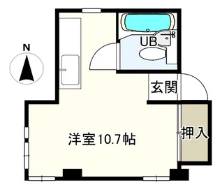 フォレント山王【3階】の間取り