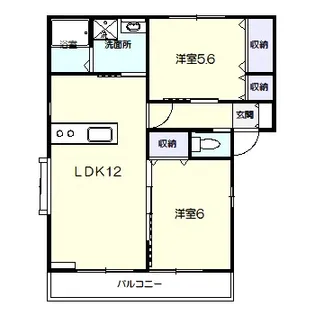 リアン C棟【2階】の間取り