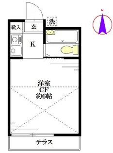 サマーシティ荻窪【2階】の間取り