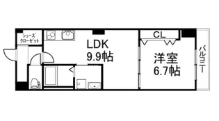 ヤマノテプラッツ【2階】の間取り