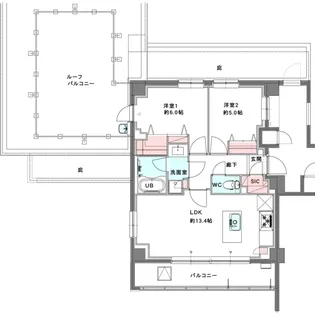 スプリングスクエア永福【3階】の間取り