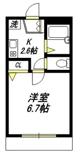 シモンズ北沢【1階】の間取り