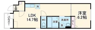 QUIET CRAB HOUSE TOGETHER 瀬谷【1階】の間取り
