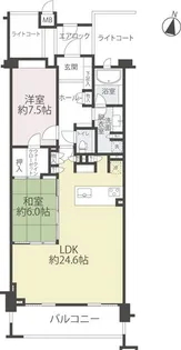 グランテラス軽井沢【2階】の間取り