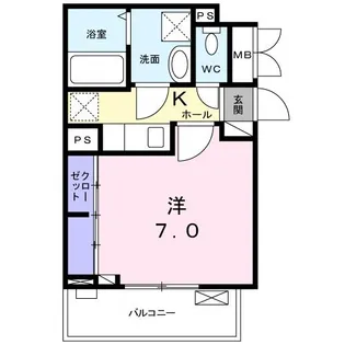 レストル【3階】の間取り