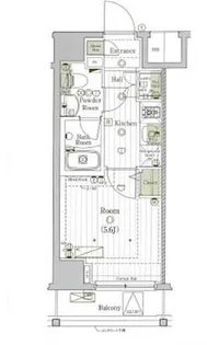 リライア横濱大通り公園【2階】の間取り