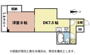 アーバンハイツ【4階】の間取り