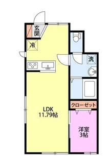 セレニテ中曽根I【1階】の間取り