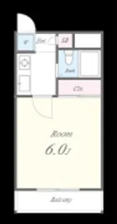 アドバンス二番館【3階】の間取り