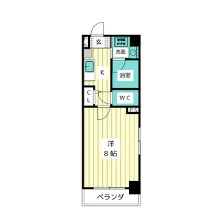 アールズテラス宝が丘【7階】の間取り