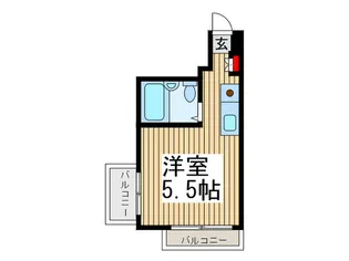 サンマリン【1階】の間取り