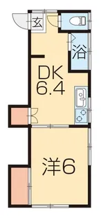 DSハイツ学校町【2階】の間取り