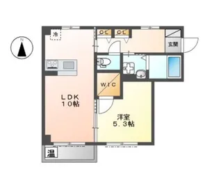 ロビュスト メゾン【1階】の間取り