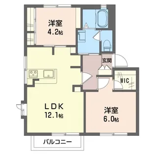 アネックス五月台【SHM】【2階】の間取り