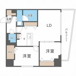 NCウイング白石【7階】の間取り