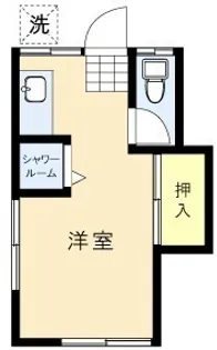 エムユーハイツ【1階】の間取り