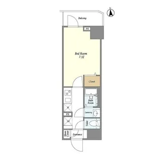 グランカーサ王子【10階】の間取り