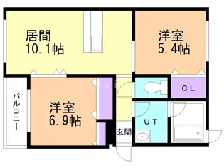 pura vida(プーラ ビーダ)【1階】の間取り