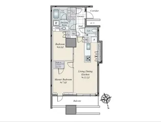 三田ガーデンヒルズ ノースヒル【8階】の間取り