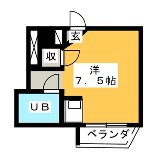 メゾン八事【1階】の間取り