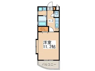 ファインクレスト【1階】の間取り