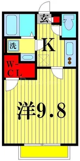 ボナリベール【2階】の間取り