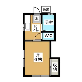 フェニックスハイツ【1階】の間取り