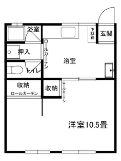 佐々本コーポI【1階】の間取り