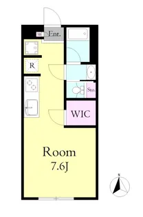 サンヴィアーレ姫宮【2階】の間取り