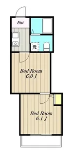 カインドネス本厚木【1階】の間取り
