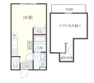 アーリーガーデン横濱山手I【2階】の間取り
