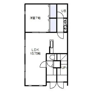 レグルス【1階】の間取り